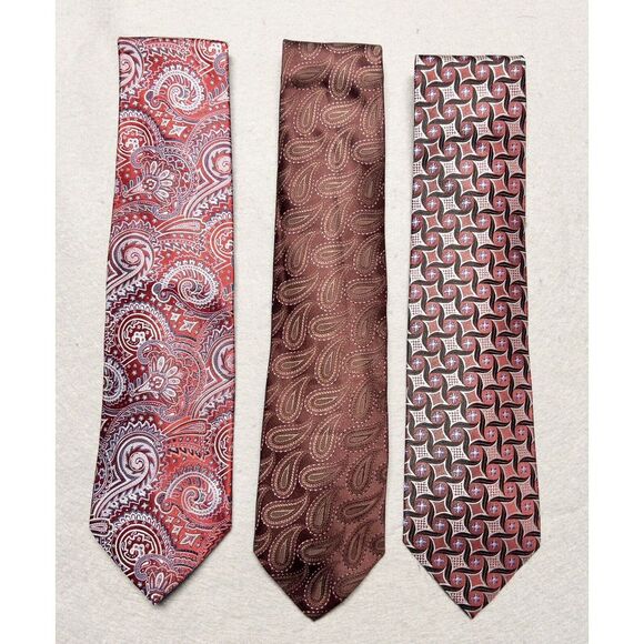 New Lot Of 3 Neck Ties Burma And Bibas, Insigna, Paul Dione - Picture 2 of 9